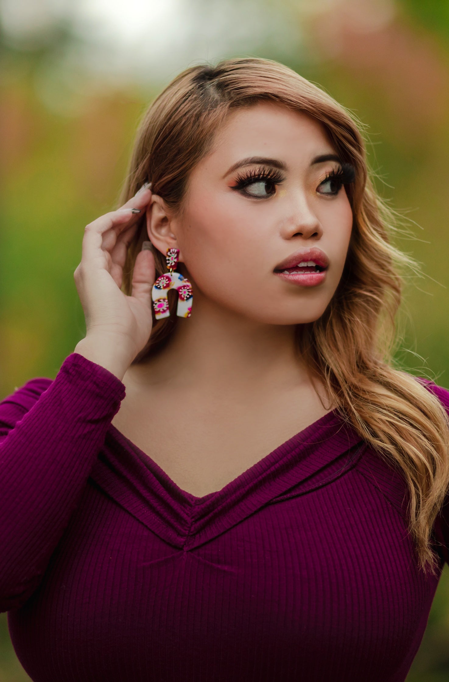 Hmong Inspired Earrings